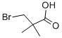 structure of CAS# 2843-17-6, 3-Bromo-2,2-Dimethylpropionic Acid;3-Bromo-2,2-Dimethyl-Propanoic Acid;3-Bromo-2,2-Dimethyl-Propionic Acid;Beta-Bromopivalic Acid