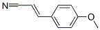 structure of CAS# 28446-68-6, 3-(4-Methoxyphenyl)-2-Propenenitrile;(E)-3-(4-Methoxyphenyl)Prop-2-Enenitrile;3-(4-Methoxyphenyl)Acrylonitrile;(E)-3-(4-Methoxyphenyl)Acrylonitrile