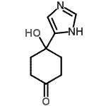 CAS#: 284470-09-3， 4-Hydroxy-4-(1H-Imidazol-5-Yl)Cyclohexanone