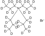 structure of CAS# 284474-84-6, Tetrapropyl-D28-Ammonium Bromide;TETRAPROPYL-D28-AMMONIUM BROMIDE, 98 ATO M % D;TETRAPROPYL-D28-AMMONIUM BROMIDE;Tetrapropylammonium Bromide-D28