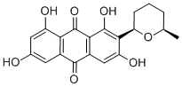 CAS#: 28458-24-4， cis-(+)-1,3,6,8-Tetrahydroxy-2-(tetrahydro-6-methyl-2H-pyran-2-yl)-9,10-Anthracenedione