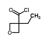 CAS#: 28562-62-1， 3-Ethyl-3-Oxetanecarbonyl Chloride