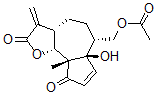 CAS#: 28625-29-8， (3aS)-6alpha-[(Acetyloxy)Methyl]-2,3,3abeta,4,5,6,6a,9,9a,9bbeta-Decahydro-6abeta-Hydroxy-9aalpha-Methyl-3-Methyleneazuleno[4,5-b]Furan-2,9-Dione