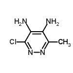 CAS#: 28682-88-4， 3-Chloro-6-Methyl-4,5-Pyridazinediamine