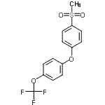 CAS#: 286844-91-5， 1-(Methylsulfonyl)-4-[4-(Trifluoromethoxy)Phenoxy]Benzene
