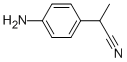 structure of CAS# 28694-90-8, 2-(4-Aminophenyl)Propiononitrile;2-(4-Aminophenyl)Propionitrile;2-(4-Aminophenyl)Propiononitrile