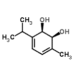 CAS#: 287104-67-0， (1S,2R)-3-Isopropyl-6-Methyl-3,5-Cyclohexadiene-1,2-Diol