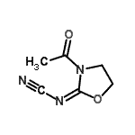 CAS#: 287172-16-1， [(2E)-3-Acetyl-1,3-Oxazolidin-2-Ylidene]Cyanamide