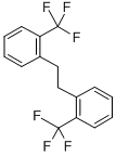 结构式 CAS# 287172-66-1, 1,2-二[2'-(三氟甲基)苯基]乙烷