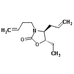 CAS#: 287184-96-7， (4S,5S)-4-Allyl-3-(3-Buten-1-Yl)-5-Ethyl-1,3-Oxazolidin-2-One