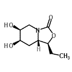 CAS#: 287185-05-1， (1S,6S,7R,8aS)-1-Ethyl-6,7-Dihydroxyhexahydro[1,3]Oxazolo[3,4-a]Pyridin-3-One