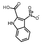 CAS#: 28737-35-1， 3-Nitro-1H-Indole-2-Carboxylic Acid