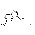 CAS#: 28739-46-0， 3-(6-Methyl-1H-Benzimidazol-1-Yl)Propanenitrile