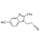 CAS#: 28739-49-3， 3-(2,5-Dimethyl-1H-Benzimidazol-1-Yl)Propanenitrile