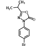 CAS#: 28740-57-0， 3-(4-Bromophenyl)-5-Isopropyl-1,3,4-Oxadiazol-2(3H)-One