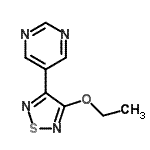 CAS#: 287472-28-0， 5-(4-Ethoxy-1,2,5-Thiadiazol-3-Yl)Pyrimidine