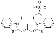 CAS#: 28789-08-4， 2-[3-(3-Ethyl-2(3H)-Benzothiazolylidene)-2-Methyl-1-Propenyl]-3-[3-(Sulfooxy)-Butyl]Benzothiazolium Hydroxide, Inner Salt