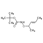 CAS#: 288141-89-9， 2-Methyl-2-Propanyl [(3E)-3-Penten-2-Yloxy]Carbamate