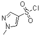 structure of CAS# 288148-34-5, 1-Methyl-1H-Pyrazole-4-Sulfonylchloride;1-Methyl-1H-Pyrazole-4-Sulfonyl Chloride(SALTDATA: FREE);1H-Pyrazole-4-Sulfonylchloride,1-Methyl-(9CI);1H-Pyrazole-4-Sulfonyl Chloride, 1-Methyl-