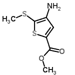 CAS#: 288370-80-9， Methyl 4-Amino-5-(Methylsulfanyl)-2-Thiophenecarboxylate