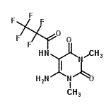 CAS#: 288391-11-7， N-(6-Amino-1,3-Dimethyl-2,4-Dioxo-1,2,3,4-Tetrahydro-5-Pyrimidinyl)-2,2,3,3,3-Pentafluoropropanamide