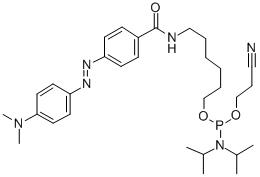 CAS#: 288631-58-3， Bis(1-Methylethyl)-Phosphoramidous Acid 2-Cyanoethyl6-[[4-[[4-(Dimethylamino)Phenyl]Azo]Benzoyl]Amino]Hexyl Ester