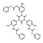 CAS#: 28888-79-1， Triphenyl [(2,4,6-Trioxo-1,3,5-Triazinane-1,3,5-Triyl)Tris(6-Methyl-3,1-Phenylene)]Triscarbamate