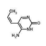 CAS#: 289064-94-4， 6-Amino-5-[(1Z)-1-Propen-1-Yl]-2(1H)-Pyrimidinone