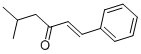 structure of CAS# 2892-18-4, 5-Methyl-1-Phenyl-1-Hexen-3-One;(E)-5-Methyl-1-Phenylhex-1-En-3-One;5-Methyl-1-Phenyl-Hex-1-En-3-One;(E)-5-Methyl-1-Phenyl-Hex-1-En-3-One
