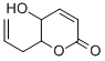 structure of CAS# 28921-94-0, Phomalactone;2H-Pyran-2-One, 5,6-Dihydro-5-Hydroxy-6-(1E)-1-Propenyl-, (5S,6S)-;Aids-080553;Aids080553