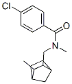 CAS#: 28939-38-0， 4-Chloro-N-Methyl-N-[(3-Methyl-2-Norbornyl)Methyl]Benzamide