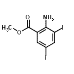CAS#: 289491-96-9， Methyl 2-Amino-3,5-Diiodobenzoate