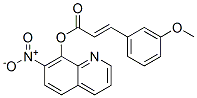 CAS#: 29002-25-3, 3-(3-Methoxyphenyl)Propenoic Acid 7-Nitro-8-Quinolyl Ester