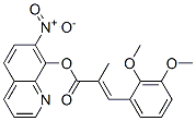 CAS#: 29002-40-2, 3-(2,3-Dimethoxyphenyl)-2-Methylpropenoic Acid 7-Nitro-8-Quinolyl Ester