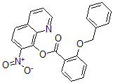 CAS 登录号:29002-47-9, 7-硝基-8-喹啉基 2-(苄氧基)苯甲酸酯