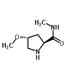 CAS#: 290345-42-5， (2S,4R)-4-Methoxy-N-Methyl-Pyrrolidine-2-Carboxamide