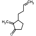 CAS 登录号：290346-68-8， 3-(3-丁烯-1-基)-2-亚甲基环戊烷酮