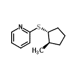 CAS#: 290368-58-0， 2-{[(1R,2R)-2-Methylcyclopentyl]Sulfanyl}Pyridine