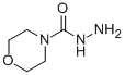 structure of CAS# 29053-23-4, 4-Morpholinecarboxylic acid Hydrazide;Morpholine-4-Carboxylic  Acid  Hydrazide;4-Morpholinecarboxylic Acid, Hydrazide;MORPHOLINE-4-CARBOHYDRAZIDE