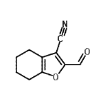 CAS#: 290820-97-2， 2-Formyl-4,5,6,7-Tetrahydro-1-Benzofuran-3-Carbonitrile
