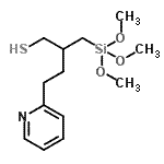 CAS#: 29098-72-4， 4-(2-Pyridinyl)-2-[(Trimethoxysilyl)Methyl]-1-Butanethiol
