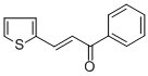 CAS 登录号：2910-81-8， (E)-1-苯基-3-(2-噻吩基)-2-丙烯-1-酮
