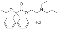 CAS#: 2912-83-6， 2,2-Diphenyl-2-Ethoxy-Acetic Acid (2-(N-Ethyl-N-Propylamino)Ethyl) Ester Hydrochloride