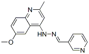 CAS#: 29125-41-5， 6-Methoxy-2-Methyl-N-(Pyridin-3-Ylmethylideneamino)Quinolin-4-Amine