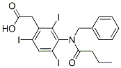 CAS 登录号：29193-41-7， [3-(N-苄基丁酰基氨基)-2,4,6-三碘苯基]乙酸