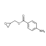 CAS#: 292601-63-9， 2-Oxiranylmethyl 4-Aminobenzoate