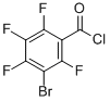 结构式 CAS# 292621-46-6, 3-溴-2,4,5,6-四氟苯甲酰氯
