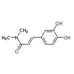 CAS#: 292821-67-1， (2E)-3-(3,4-Dihydroxyphenyl)-N,N-Dimethylacrylamide