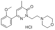 CAS#: 29285-83-4, 6-(2-Methoxyphenyl)-4-Methyl-2-(2-Morpholinoethyl) -3(2H)-Pyridazinone Hydrochloride