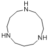 structure of CAS# 294-80-4, 1,5,9-Triazacyclododecane;1,5,9-TRIAZACYCLODODECANE